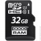 Карта памяти GoodRAM microSDHC 32Gb Class10+Adapter SD